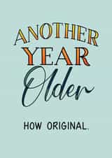 another year Birthday Card 19089 created by rachels_type