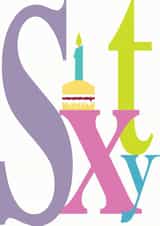 sixty sixtieth Birthday Card 1868 created by Perkins & Morley