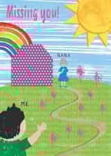 missing you nana Just because Card 19824 created by Ishaaque x Dinky Rouge