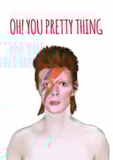 david bowie ziggy Birthday Card 14271 created by Sweetie Darling Design