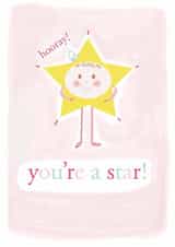 hooray star Congratulations Card 16810 created by Jolly Judy