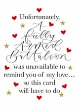 Hamilton card for significant other - anniversary card - birthday card created by The Amyverse