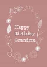 Happy Birthday Happy birthday grandma Card 39271 created by Emma Keight