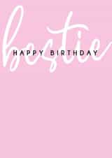 bestie best friends Birthday Card 19781 created by Kind of Simple Designs