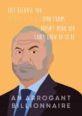 sir alan sugar Exams Card 1577 created by Kritter Design