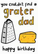 greater grater Birthday Card 44715 created by Dandy Pug