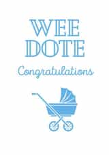 new baby newborn New Baby Card 2883 created by Stray Funk Design