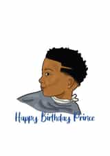prince Child Birthday Card 18448 created by Mikael Lovell