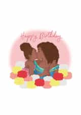 black family Birthday Card 18452 created by Mikael Lovell