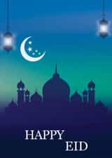eid eid mubarak Card 8432 created by Rabal