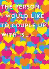 love island re couple Card 44033 created by Matt Stone Design