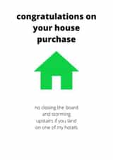 new house New Home Card 44179 created by Jan Munro