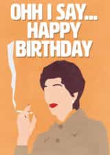 Dot Cotton Ohh I say Birthday Card 18081 created by Orca 87