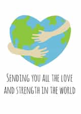 Love and strength card created by @Laura Lonsdale Designs