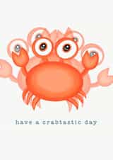 crabtastic fantastic Birthday Card 14767 created by Lilyflower Sketch 