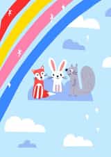 rainbow spreadasmile Just because Card 20017 created by James x Zoe Spry 