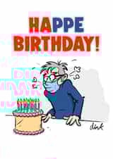 ppe candles Birthday Card 22542 created by Chris Williams