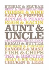 Aunt & Uncle adult Anniversary Card 13645 created by Rosie Robins