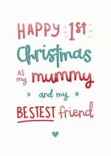 First Christmas as My Mummy Card created by Kimberley Rose Studio