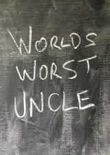 worlds worst Birthday Card 15118 created by Hot Balloon Art