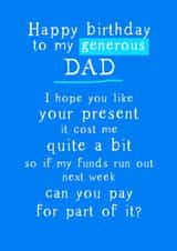 dad birthday Card 42636 created by Jenny Bowman