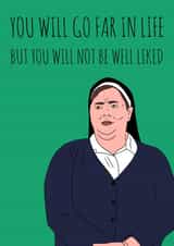 Derry Girls Sister Michael Congratulations Card 19678 created by The Chipper Whippet