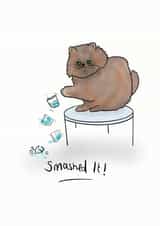 cat pet Congratulations Card 20083 created by Just Daydreaming