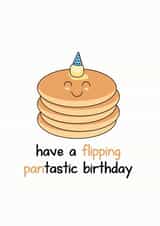 pancakes pun Birthday Card 20077 created by Frendly Uk