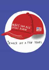 make america great again donald Birthday Card 17383 created by @AimeeStevens.Design