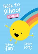 Hooray Back to School Card created by Macie Dot Doodles