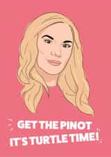 Pinot Grigio Bubbles Birthday Card 16319 created by YOB & YAG