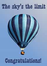 congratulations hot air balloon Congratulations Card 17275 created by Harriet