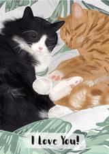 i love you cute Valentines Day Card 18090 created by Sarah Stephenson