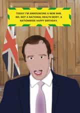 matt hancock boris johnson Birthday Card 43520 created by Debsmakescards