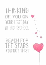 backtoschool thinking of you Good Luck Card 20176 created by LuluMooch