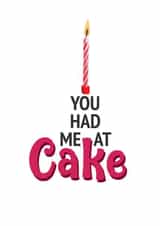 funny cake Birthday Card 17773 created by Close to the bone