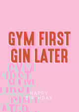 gym first Birthday Card 20026 created by Fierce Females Club