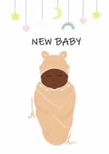 new baby newborn New Baby Card 20064 created by Nicola Lespeare