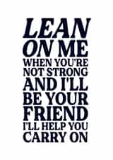 Bill Withers withers Thinking of you Card 19321 created by Lillehammer Creative