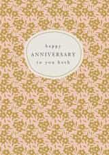 Ditsy floral anniversary card created by Gooseberry Moon