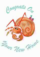 new home hermit crab Card 43796 created by PunderWater Designs