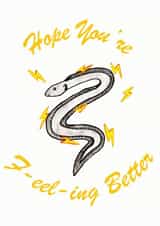 get well soon hope you're feeling better Card 43798 created by PunderWater Designs