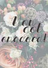 married engagement Card 43910 created by Leah Laughs