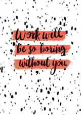 leaving modern Leaving Card 12526 created by Abigail Scarfe