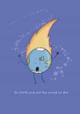 forth set Good Luck Card 3376 created by Richard Darani