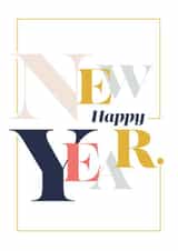 New Year happy new year Card 15764 created by Karin van der Vegt