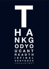 twat eye Birthday Card 14992 created by Questionable Cards