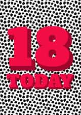 18th 18 Birthday Card 15404 created by Speckled Wren