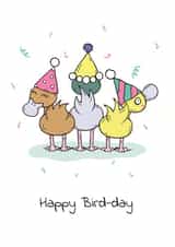 duck bird Card 44597 created by Quack Animal Art