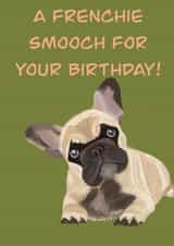 Cute french bulldog card to wish a friend happy birthday created by Rae of Sunshine